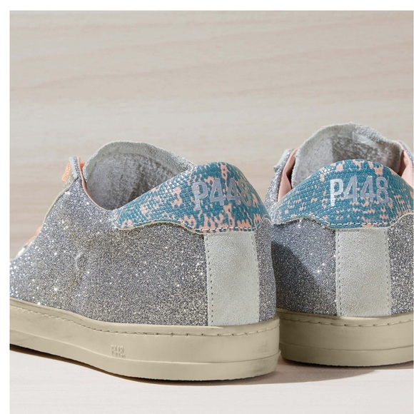 P448 John in Persia silver sparkle size 39 - Picture 4 of 9